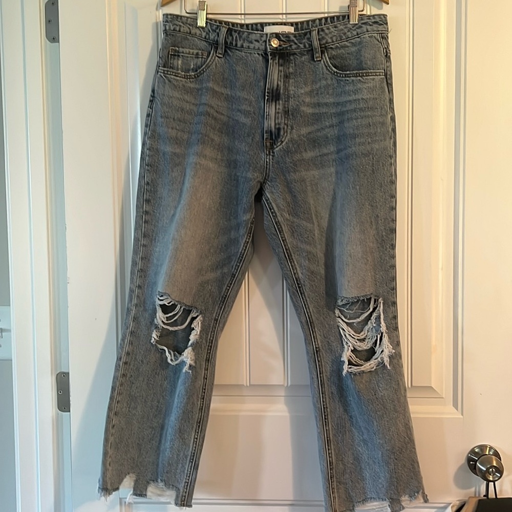 Vervet 90โs vintage high rise crop Jeans size 31